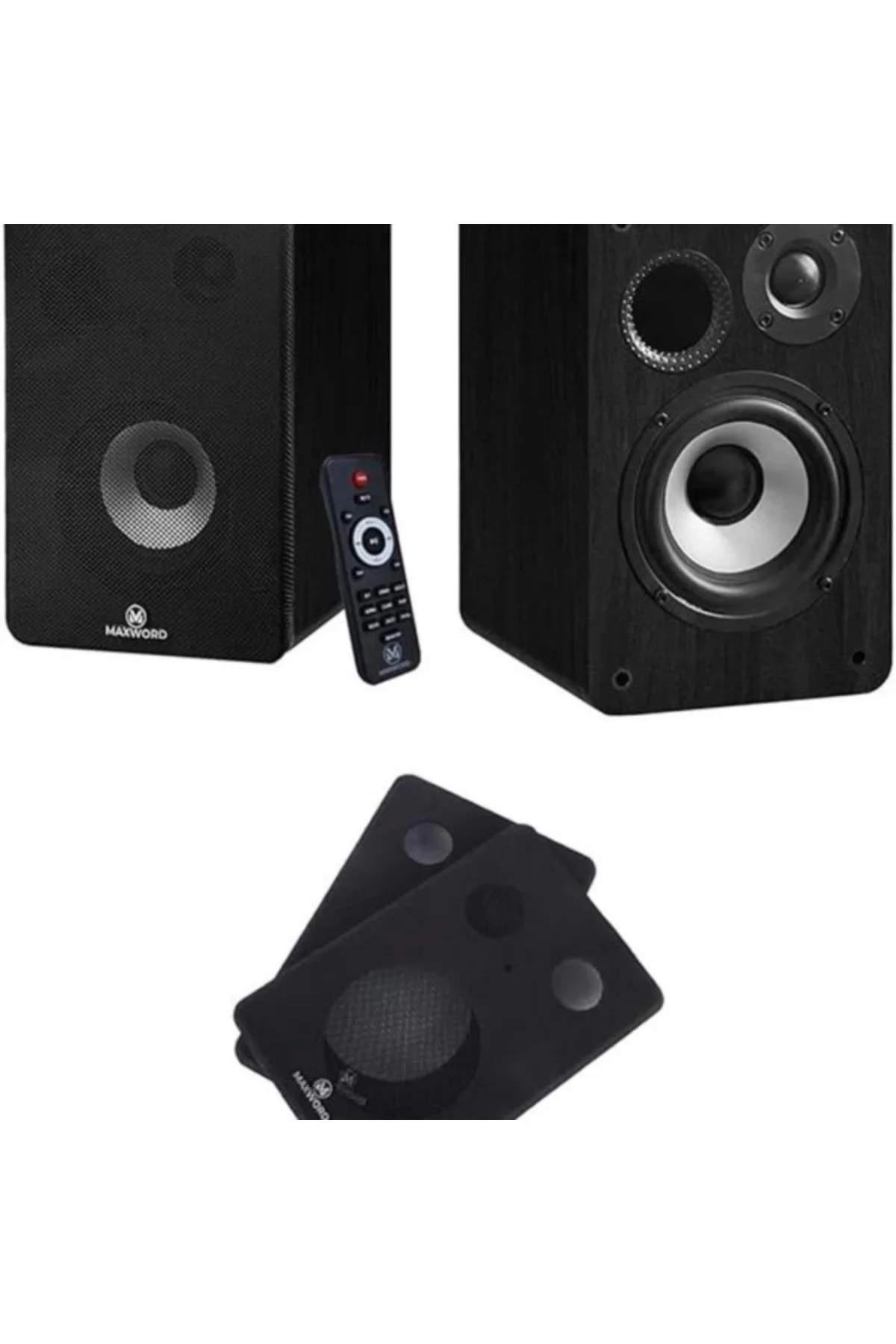 Rm 400Bk Aktif Stüdyo Referans Monitörü 4 İnç Çift Bluetooth Usb 140 Watt