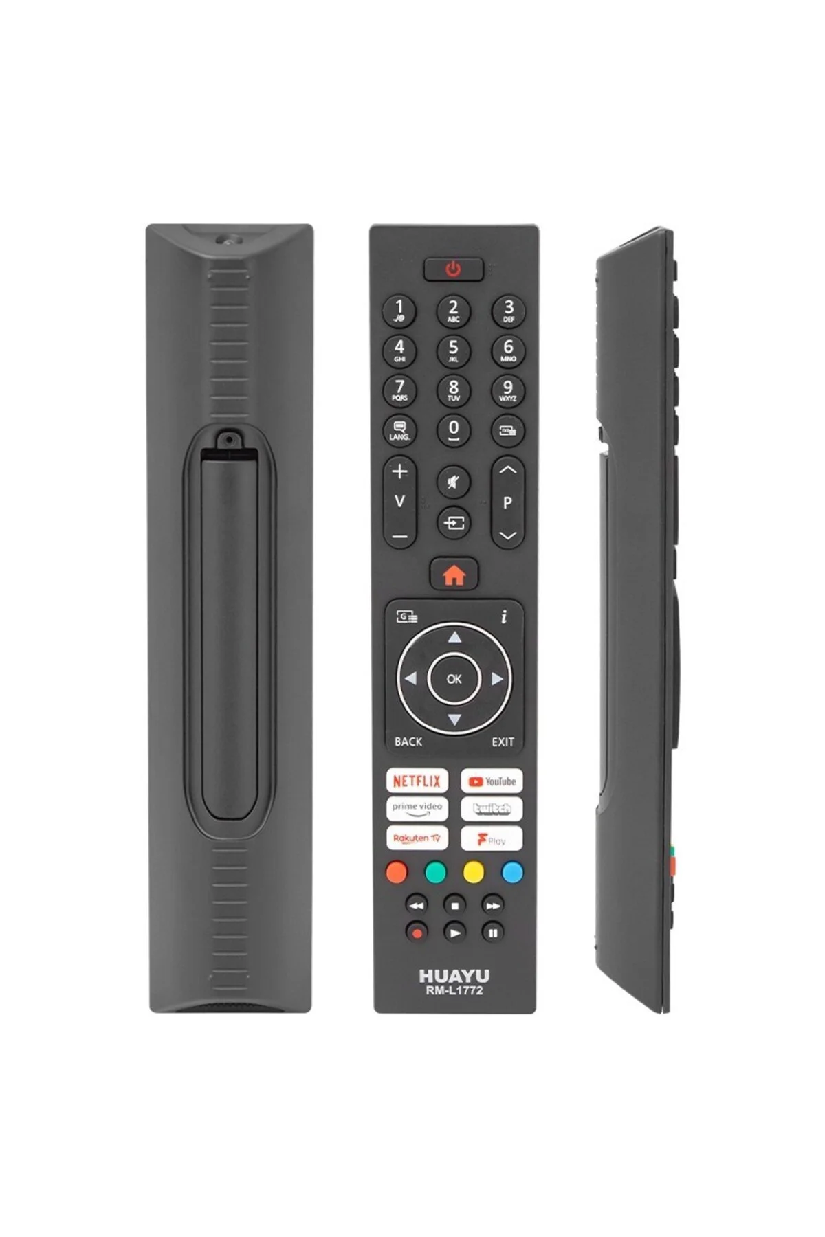 RM-L1772 Netflix-YouTube-Twitch-Prime Video Tuşlu Universal Lcd Led Tv Kumandası RM-L1772 Netflix-YouTube-Twitch-Prime Video Tuşlu Universal Lcd Led Tv Kumandası