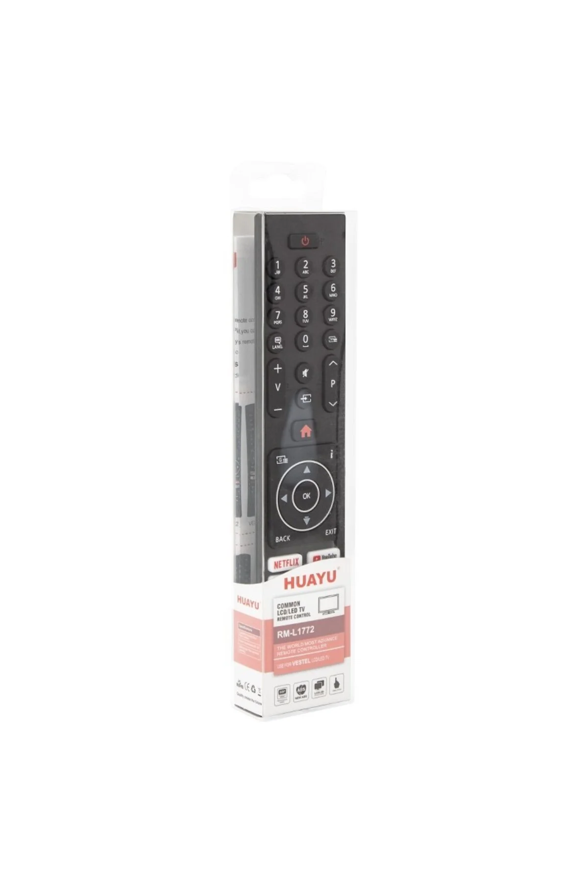 RM-L1772 Netflix-YouTube-Twitch-Prime Video Tuşlu Universal Lcd Led Tv Kumandası RM-L1772 Netflix-YouTube-Twitch-Prime Video Tuşlu Universal Lcd Led Tv Kumandası