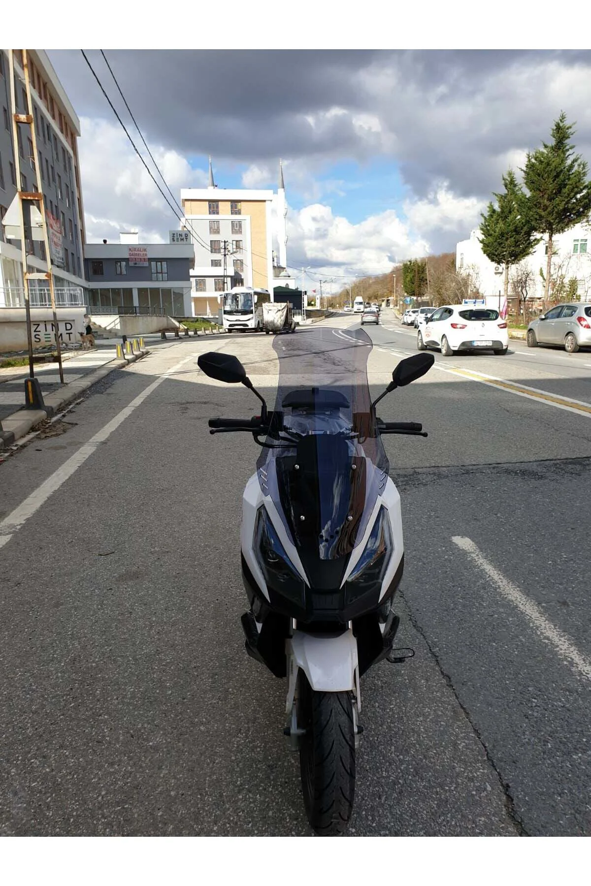 RMG Moto Gusto Dream 150 Ön Cam 2023-2026 Model 65cm Füme Renkli 