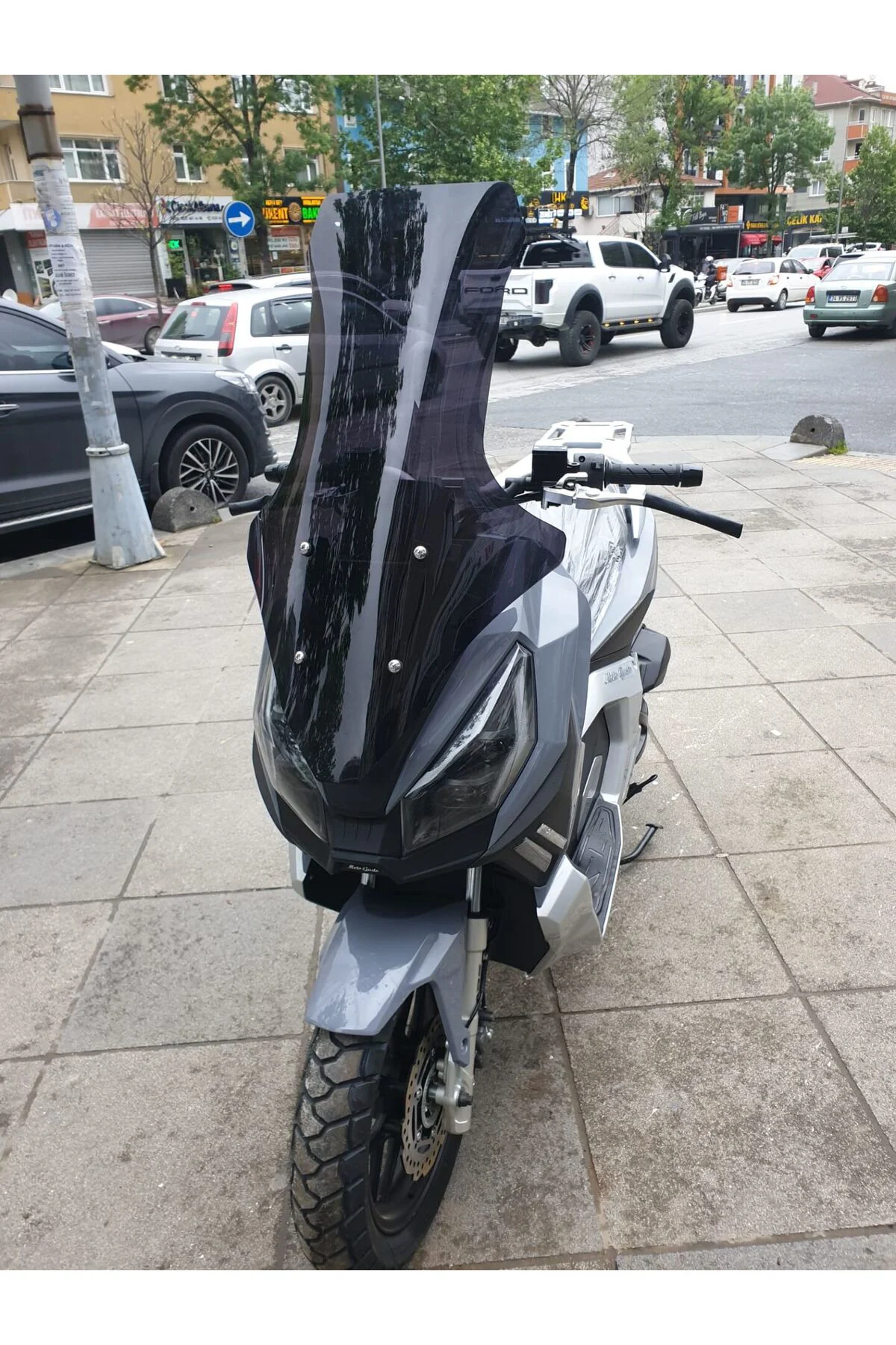 RMG Moto Gusto Dream 150 Ön Cam 2023-2026 Model 78cm Siyah Renkli