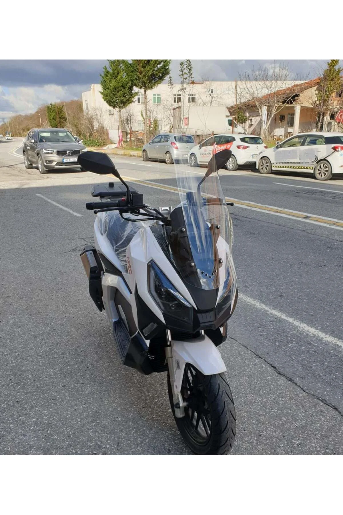 RMG Moto Gusto Dream 150 Ön Cam 2023-2026 Model 75cm Şeffaf Renkl