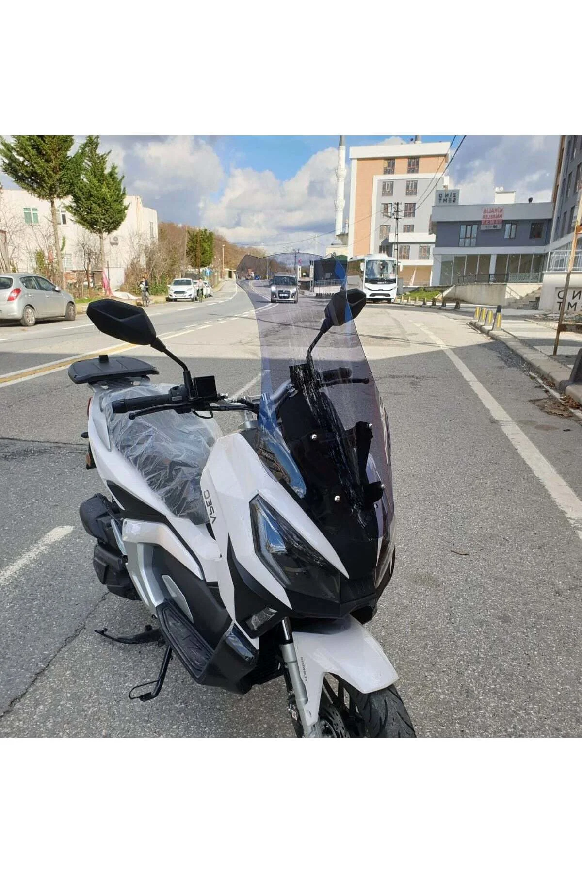 RMG Moto Gusto Dream 150 Ön Cam 2023-2026 Model 65cm Füme Renkli 