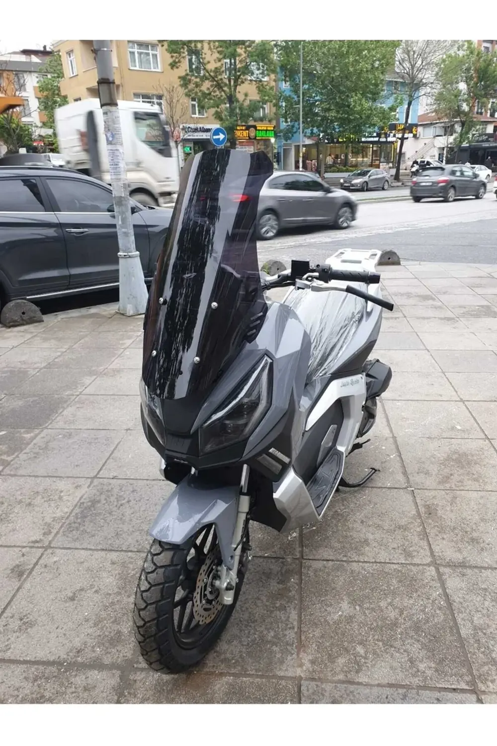 RMG MotoGusto Dream 150 Ön Cam 2023-2025 Model 75cm Siyah Renkli