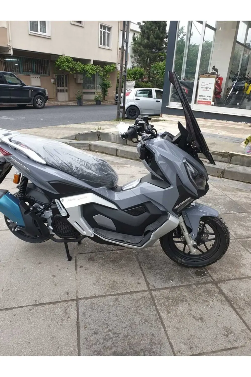 RMG MotoGusto Dream 150 Ön Cam 2023-2025 Model 75cm Siyah Renkli