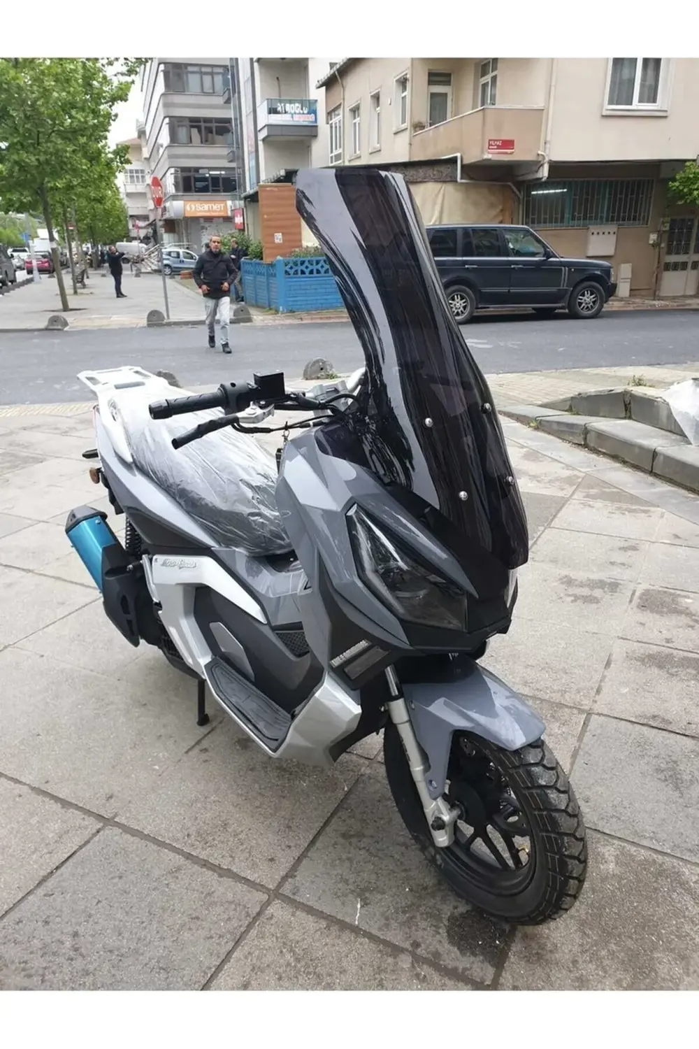 RMG MotoGusto Dream 150 Ön Cam 2023-2025 Model 78cm Siyah Renkli