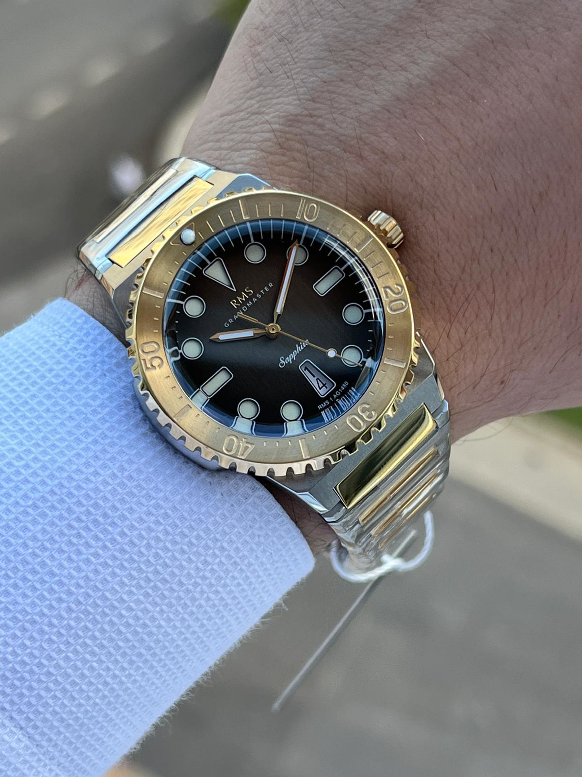 RMS Romanson Çelik Kordon Sapphire Camlı Kararmaz Renk Atmaz 10 A RMS Romanson Çelik Kordon Sapphire Camlı Kararmaz Renk Atmaz 10 A
