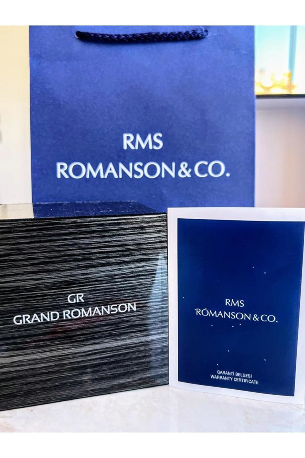 RMS Romanson Çelik Kordon Sapphire Camlı Kararmaz Renk Atmaz 10 A RMS Romanson Çelik Kordon Sapphire Camlı Kararmaz Renk Atmaz 10 A