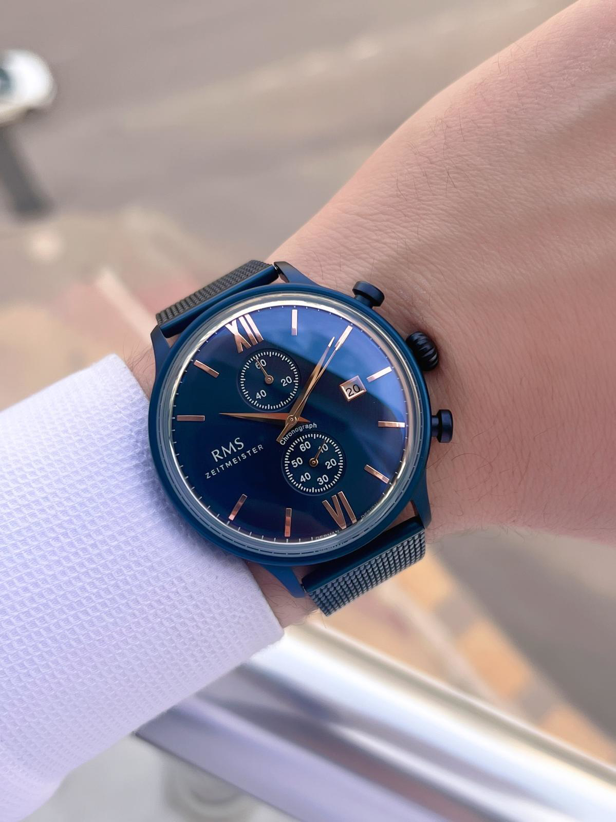 Rms Romanson Çelik Kasa Ve Kordon 5 Atm Suya Dayanıklı 2 Yıl Gara