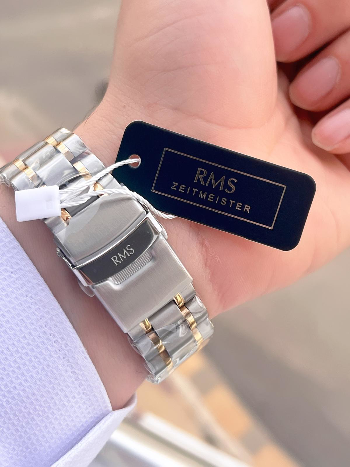 Rms Romanson Çelik Kasa Ve Kordon 5 Atm Suya Dayanıklı 2 Yıl Gara