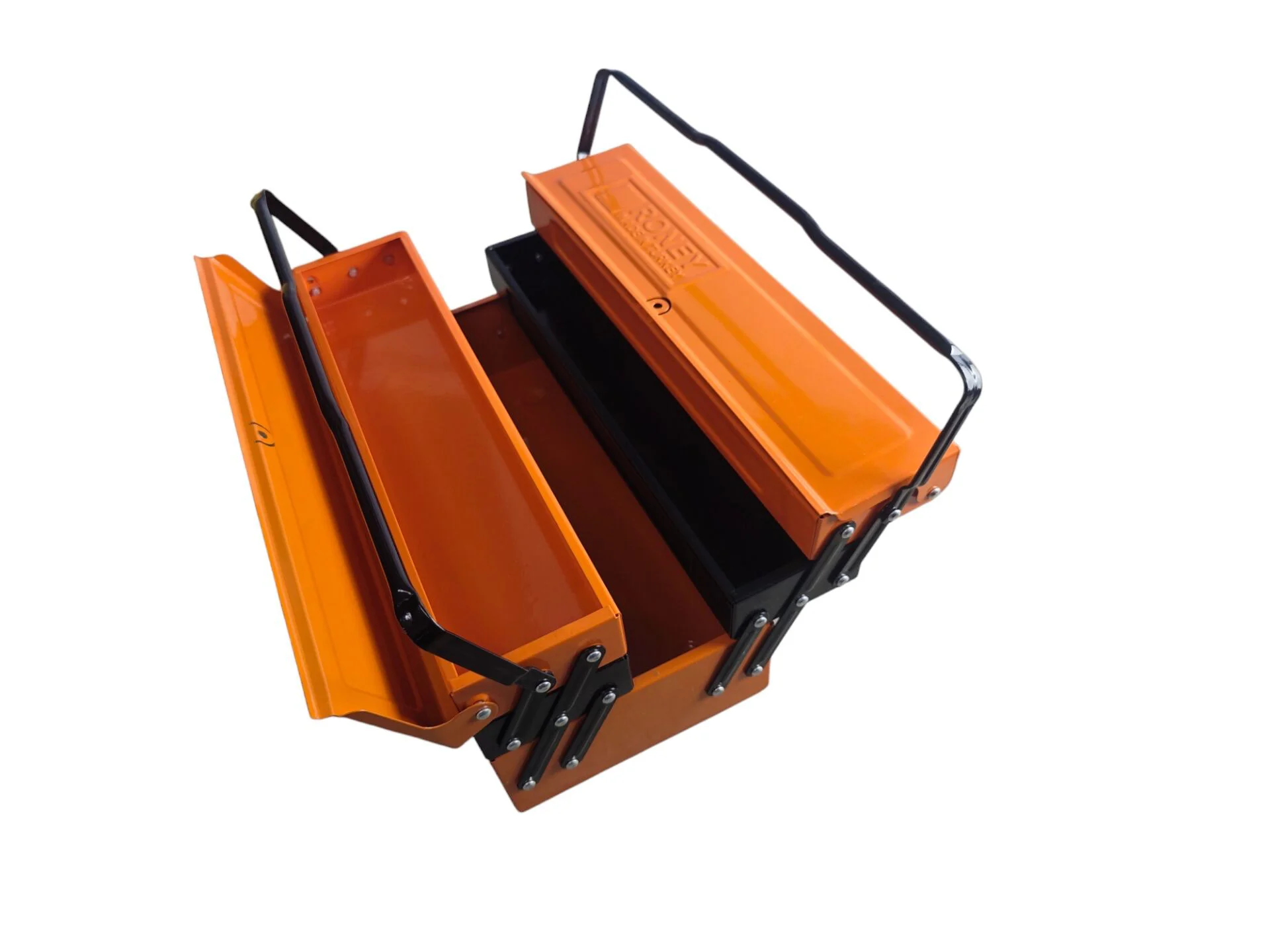 RO960060   Roney 5 Gözlü Metal Alet Çantası 60''