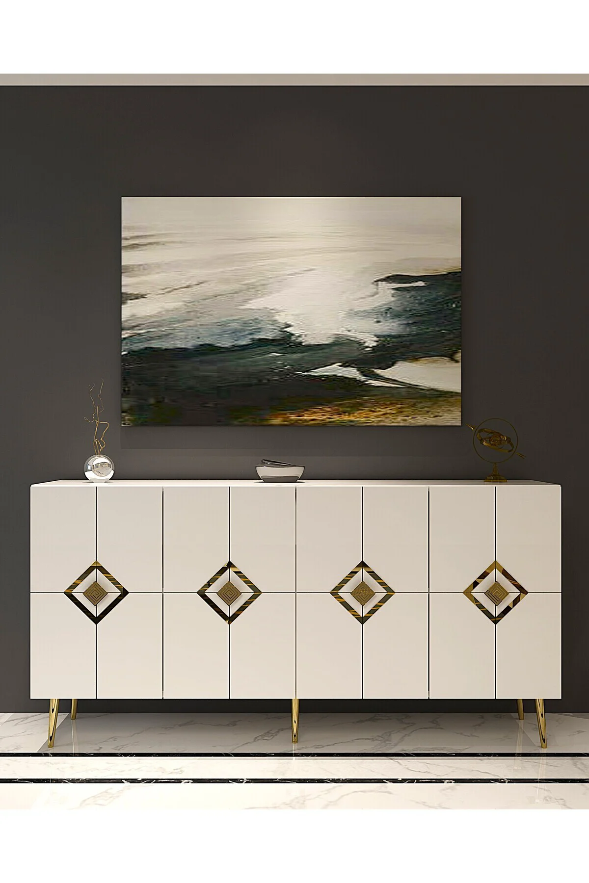 ROBBERCT (KB150)  KONSOL BEYAZ-ALTIN