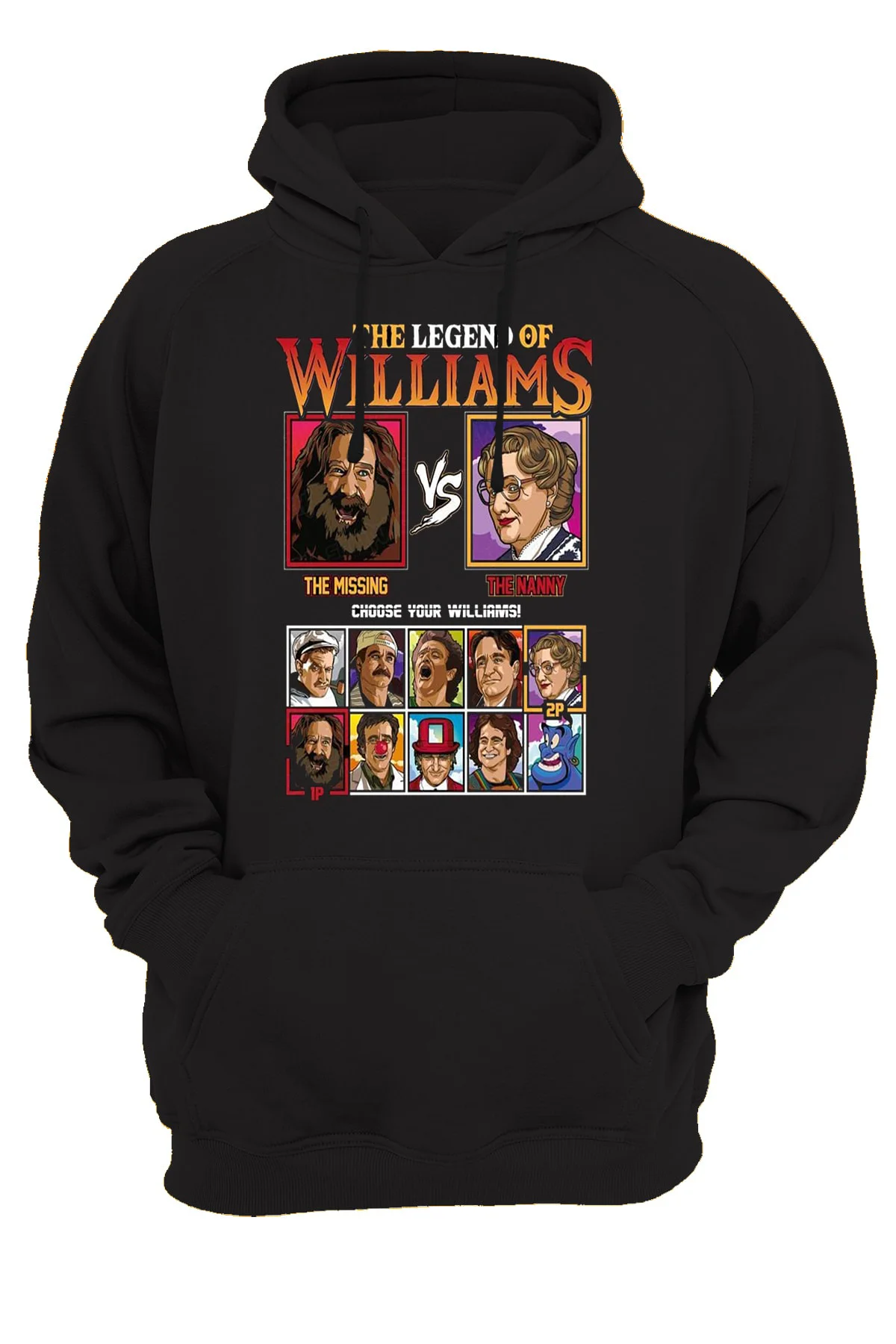 Robin Williams Baskılı 3 Ipl. Şardonlu, Kalın (600 Gr.) Içi Polar