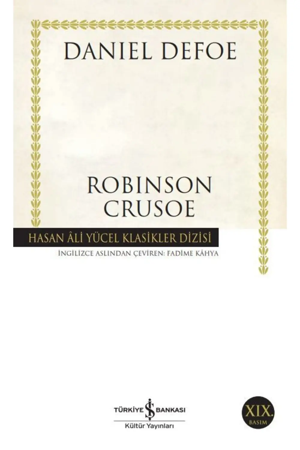 Robınson Crusoe (k.kapak)