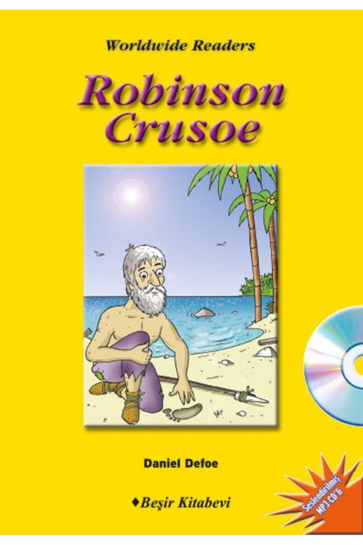 Beşir Kitabevi Robinson Crusoe Level 6 Cdli