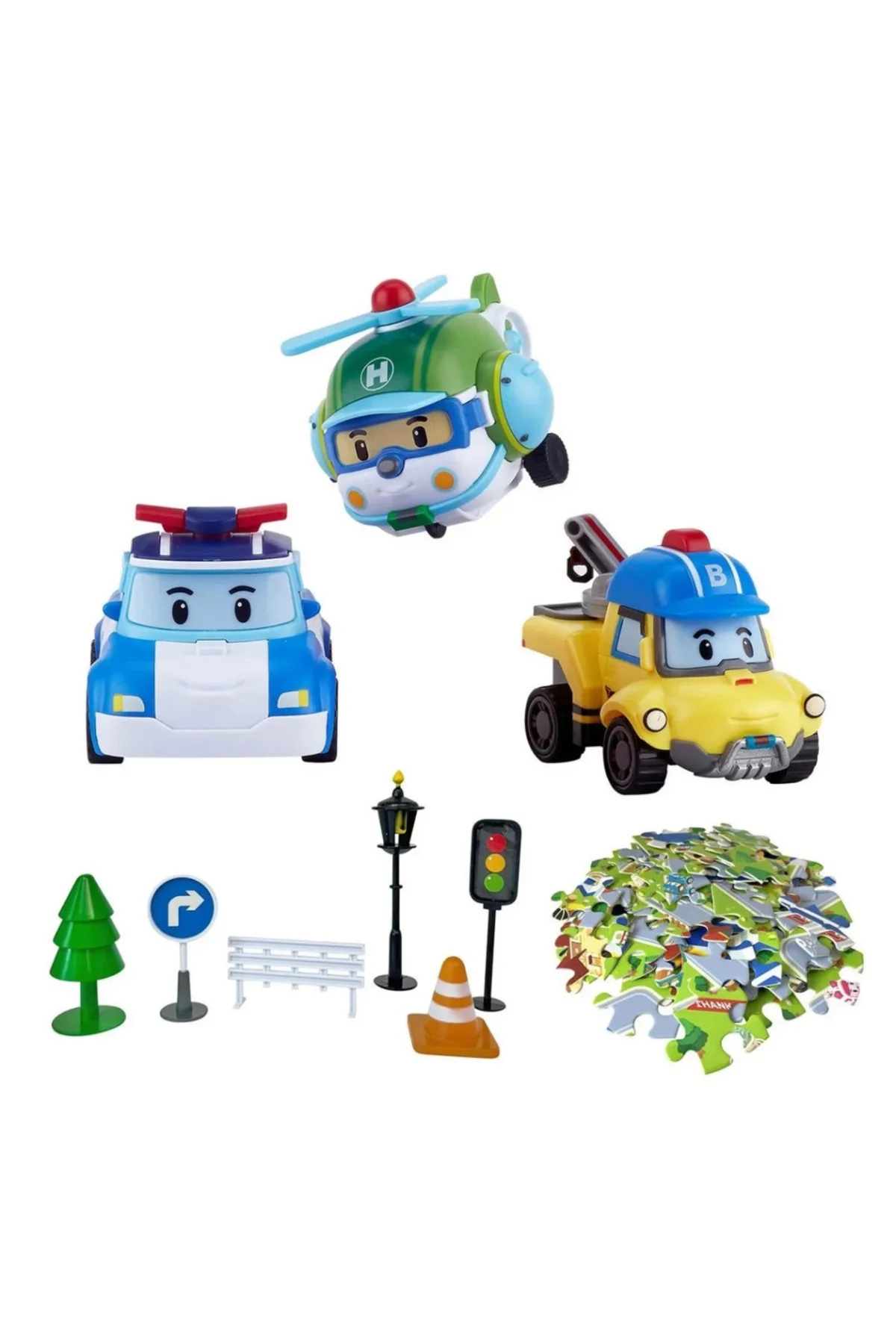 Robocar Poli Gogo City Series Oyun Seti