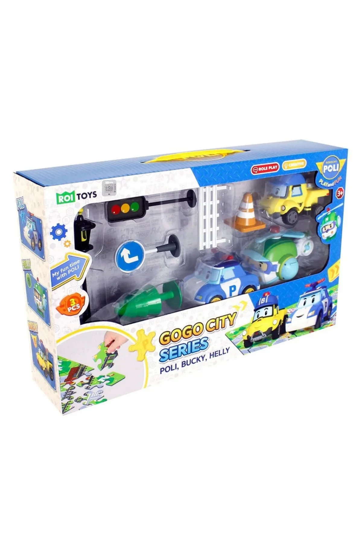 Robocar Poli Gogo City Series Oyun Seti