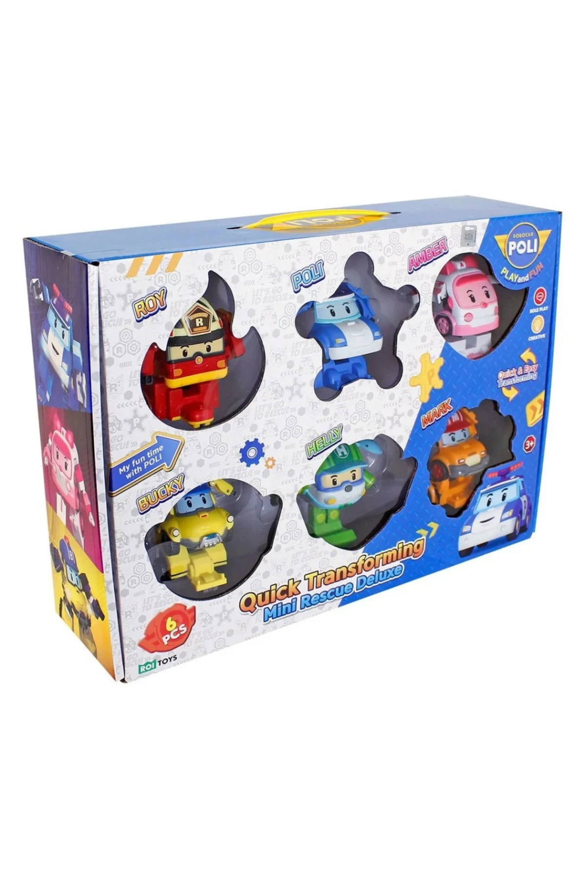 Robocar Poli Quick Transforming NessiWorld Rescue Deluxe