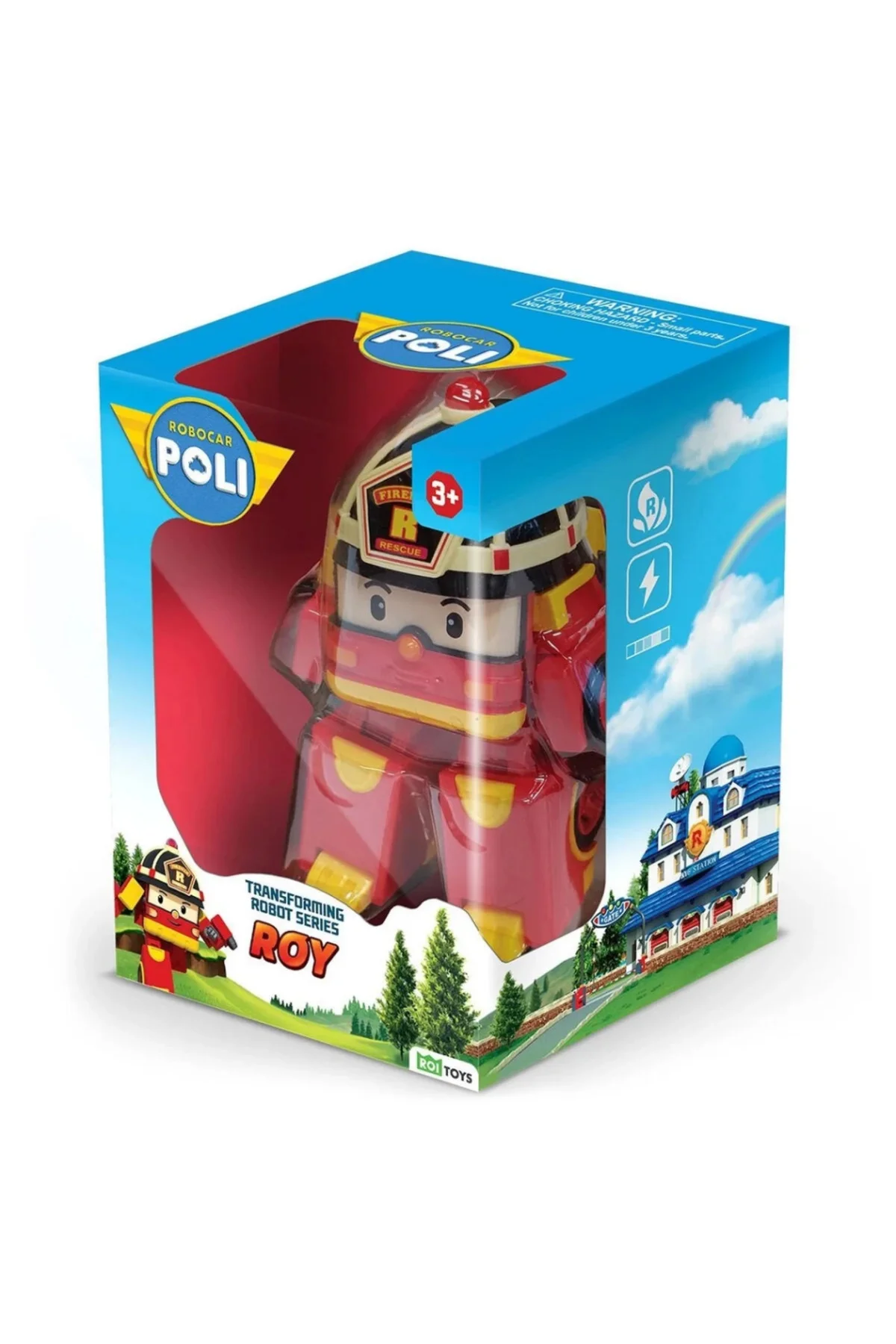 Robocar Poli Transforming Robot Fİgür Roy