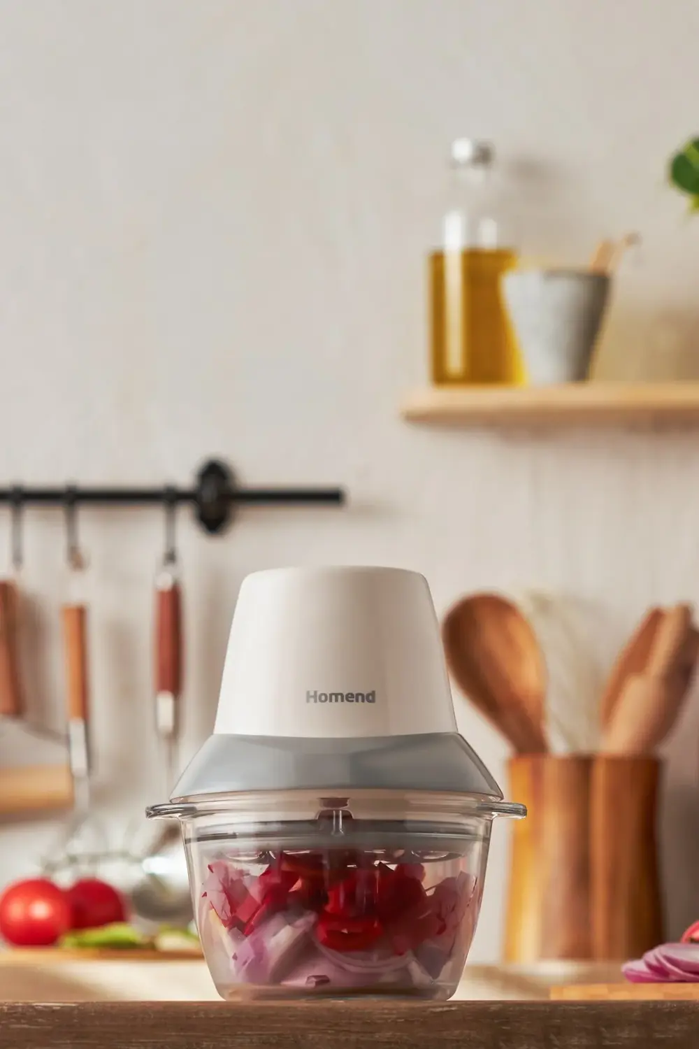 Robochop 2108h Doğrayıcı Rondo Krem Gri