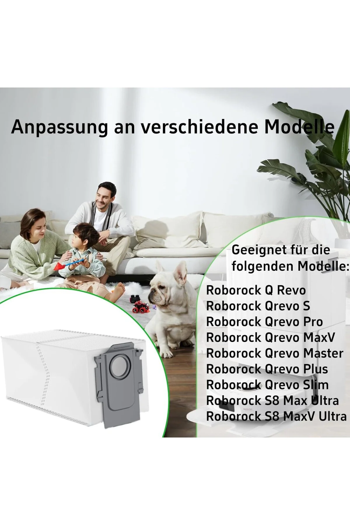 Roborock Q Revo/Q Revo Pro/Q Revo MaxV/QRevo Curv/QV 35A/35S/QR/S
