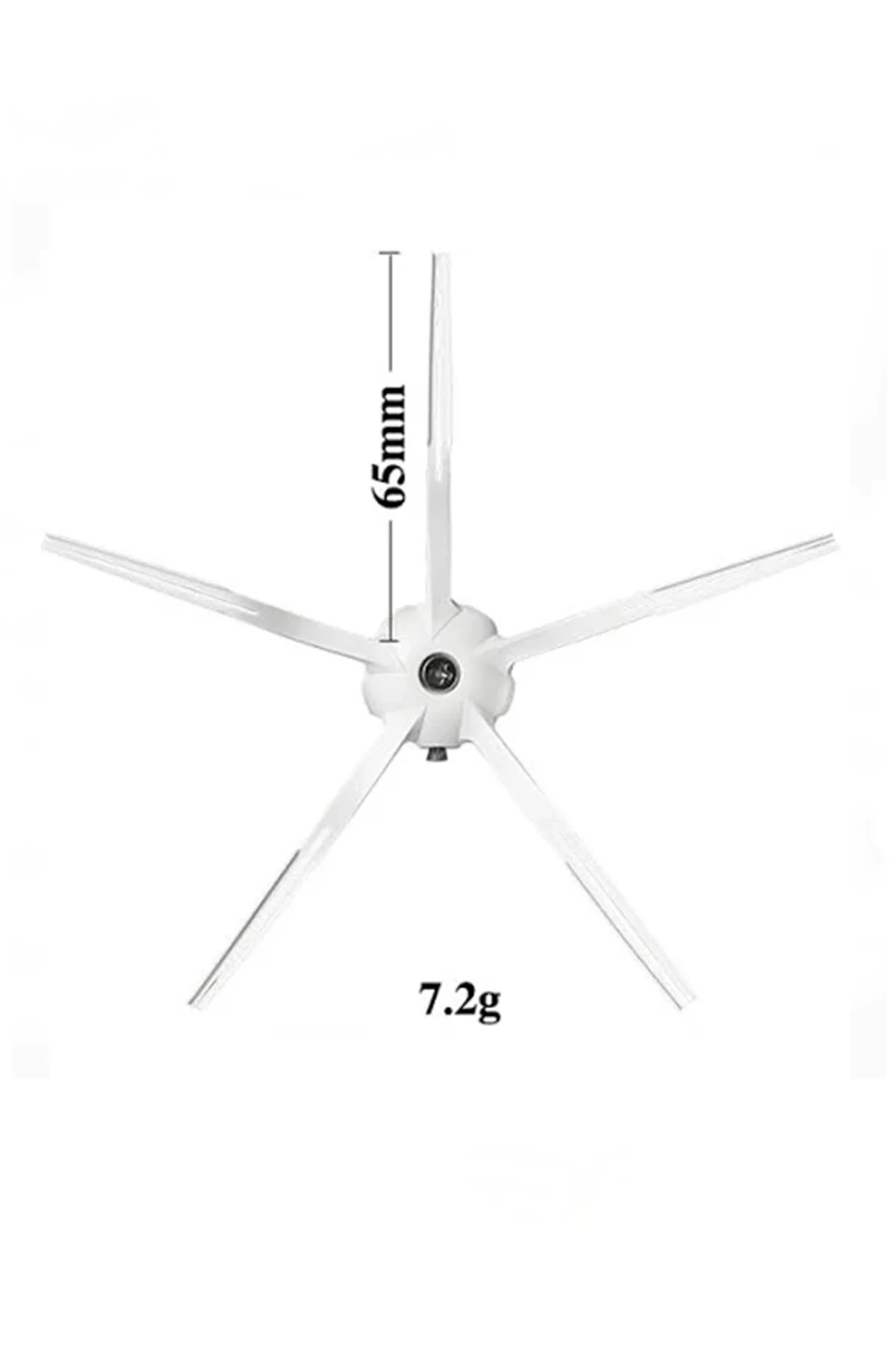 Roborock Q7 Max & Q7 Max Plus Uyumlu 3 Aylık Yaşam Kiti Siyah Yan Fırçalı