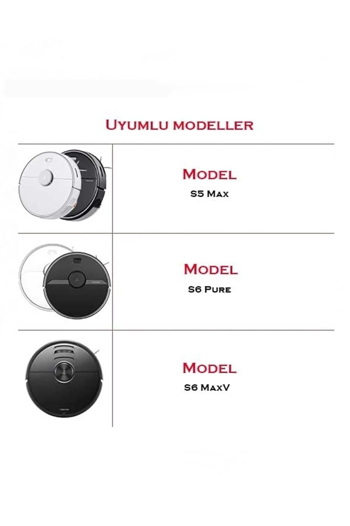 Roborock S6 Maxv 2li Mop Fiber Bezi