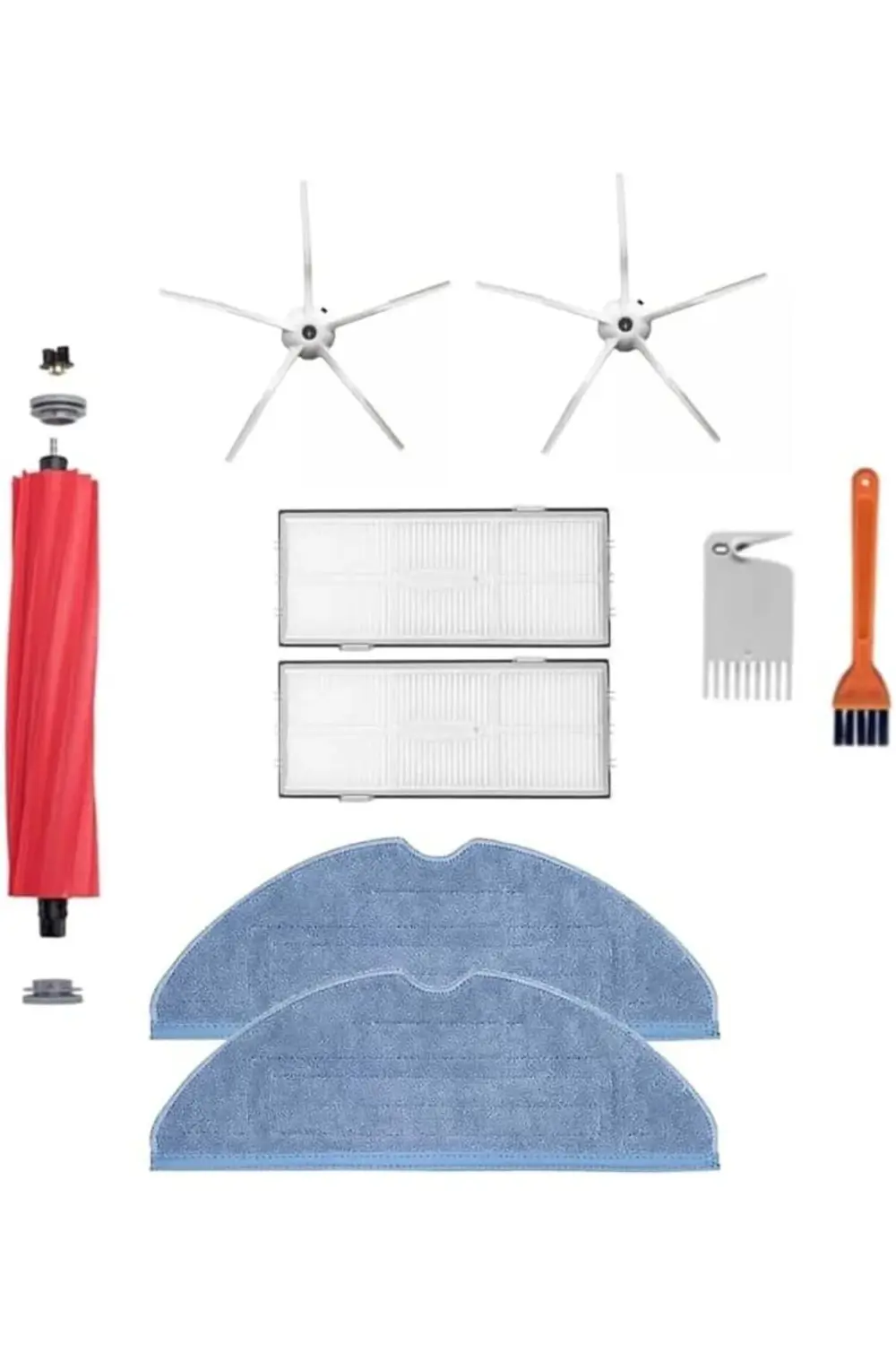 Roborock S7/S7 /S7 MaxV/S7 MaxV Süpürge Modelleri İçin 9 Parça Se