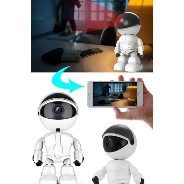 Robot Görünümlü Wi-Fi Bebek Kamerası Fiyatı, Yorumları ve Özellikleri
