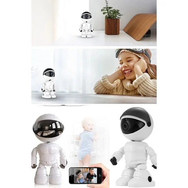 Robot Görünümlü Wi-Fi Bebek Kamerası Fiyatı, Yorumları ve Özellikleri