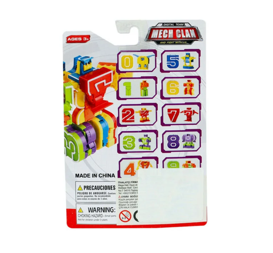 Robota Dönüşen Rakam- Yedi