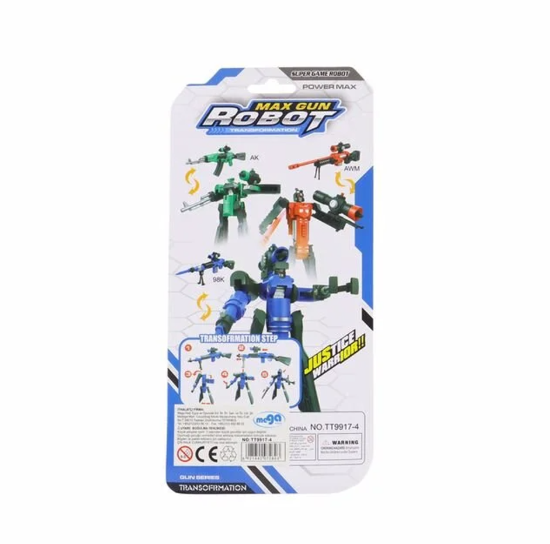 Robota Dönüşen Mavi Silah Robota Dönüşen Mavi Silah