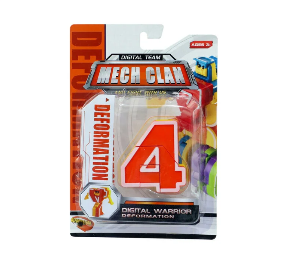 Robota Dönüşen Rakam- Dört