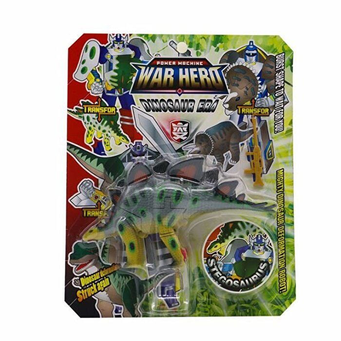 Robota Dönüşen Savaşçı Dinozor Stegosaurus Robota Dönüşen Savaşçı Dinozor Stegosaurus