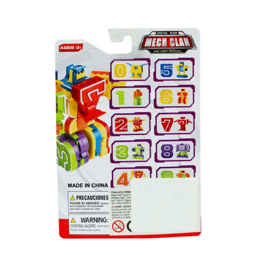 Robota Dönüşen Rakam- Dört