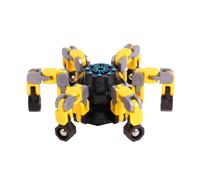 Robota Dönüşen Sarı Stres Çarkı