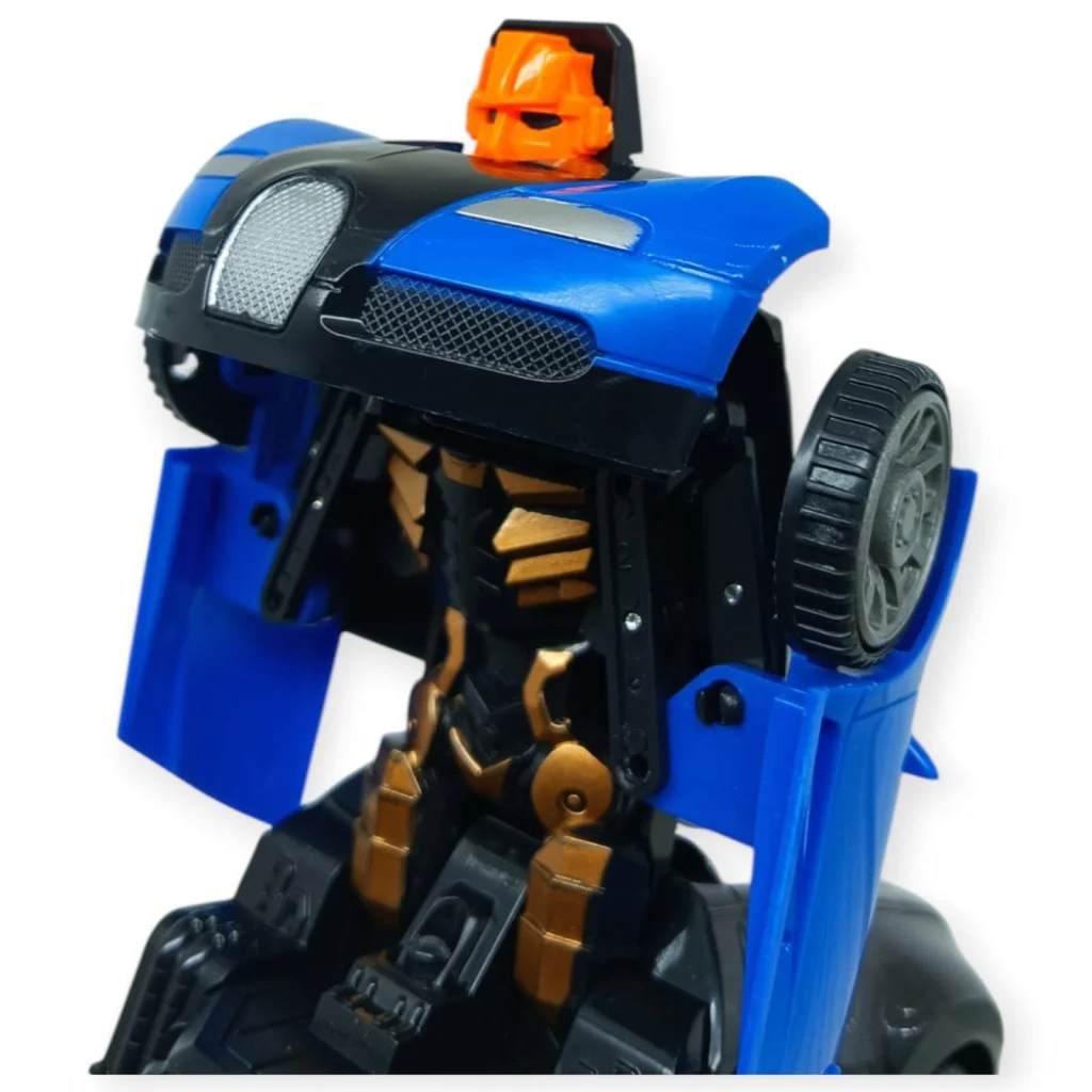 Robota Dönüşen Araba - Pilli Yerde Gezen Spor Araba - AK-839 - 1 ADET