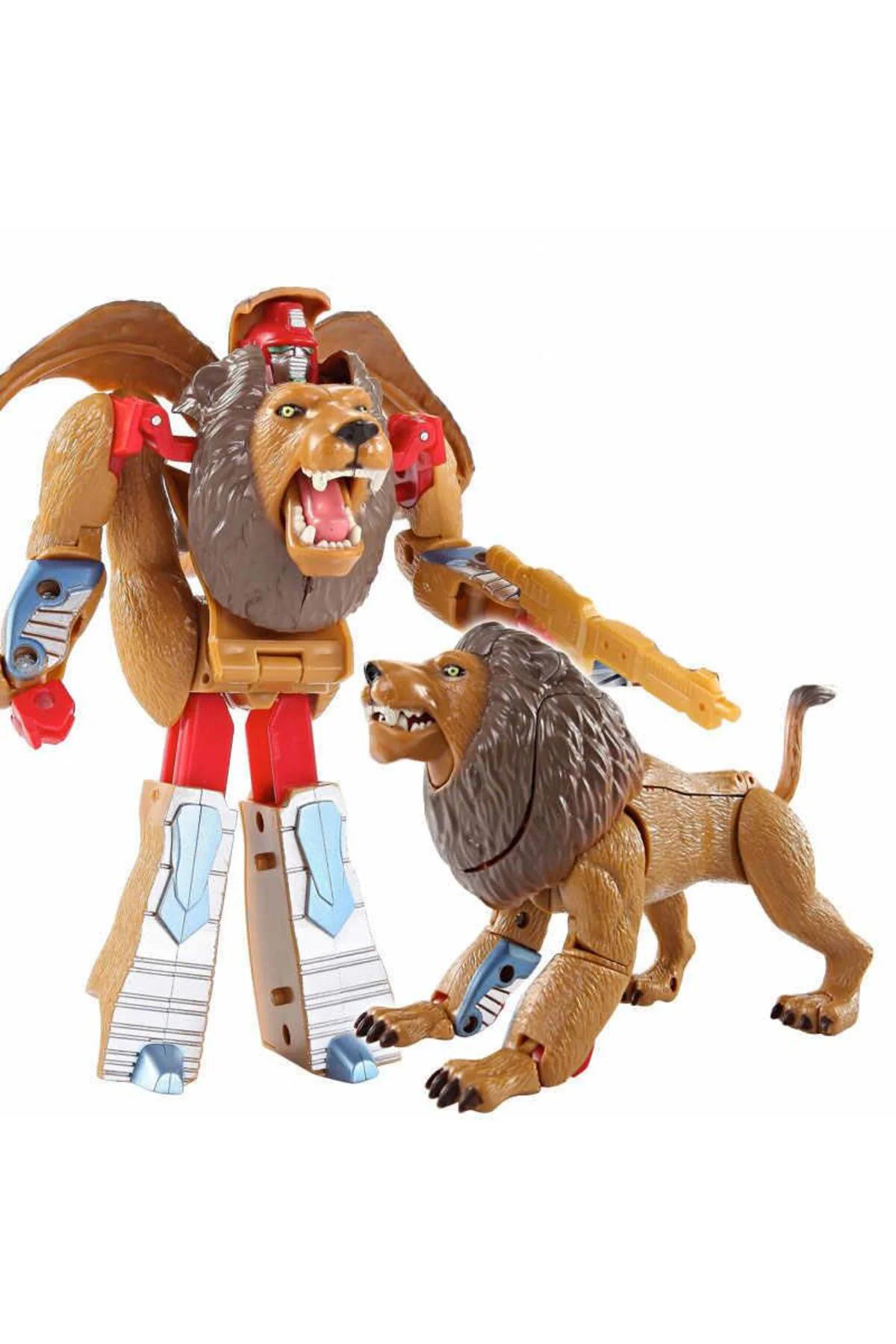 Robota Dönüşen Aslan Oyuncak