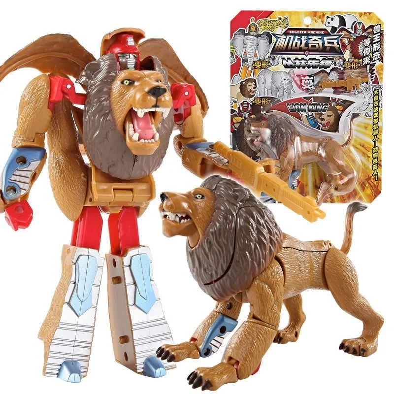 Robota Dönüşen Aslan Oyuncak - 82076