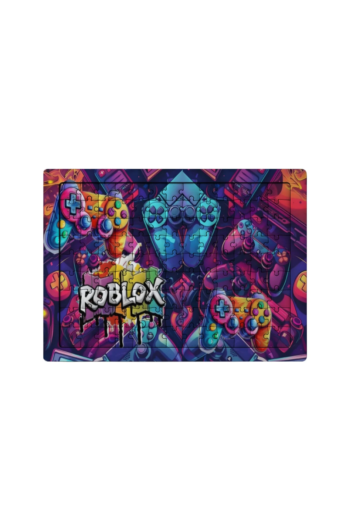 Robox 99 Parça Ayaklı Puzzle – Dekoratif Çocuk Yapbozu 054