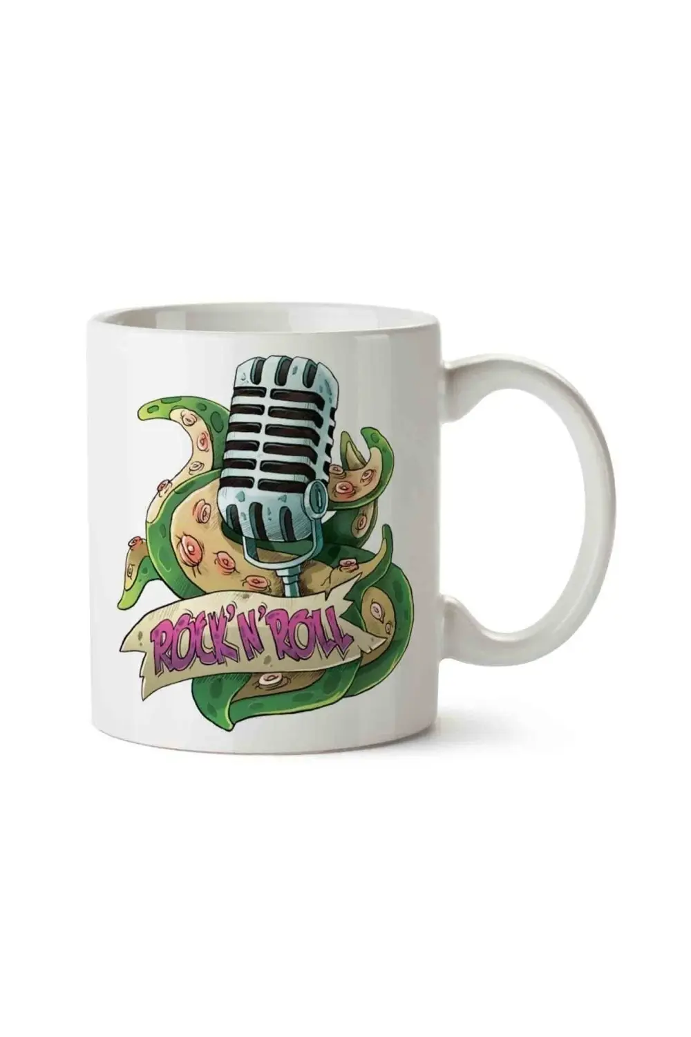 Rock N Roll Rock Roll Porselen Kupa Bardak