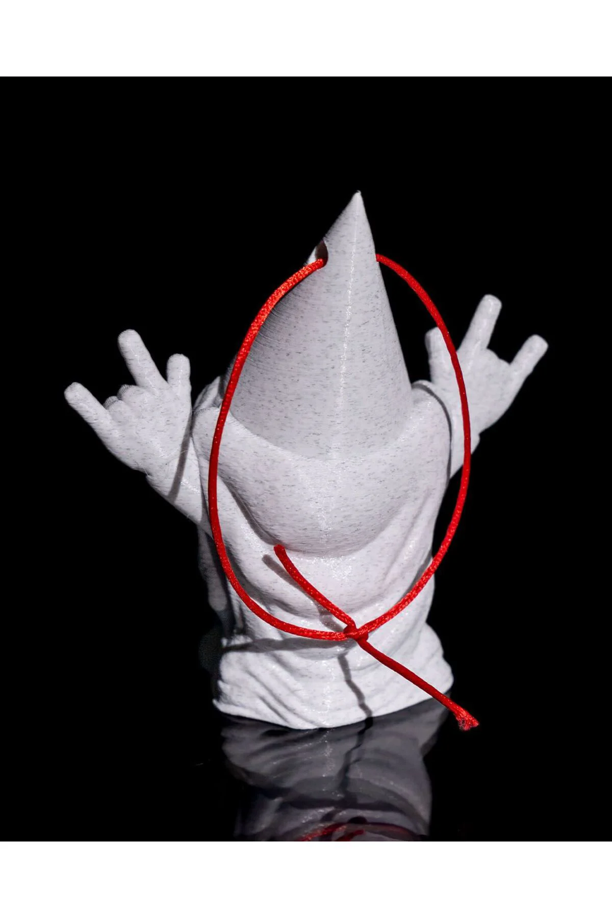 Rocker Cüce Yılbaşı Süsü Çılgın Cüce Çam Ağacı Süsü 10CM