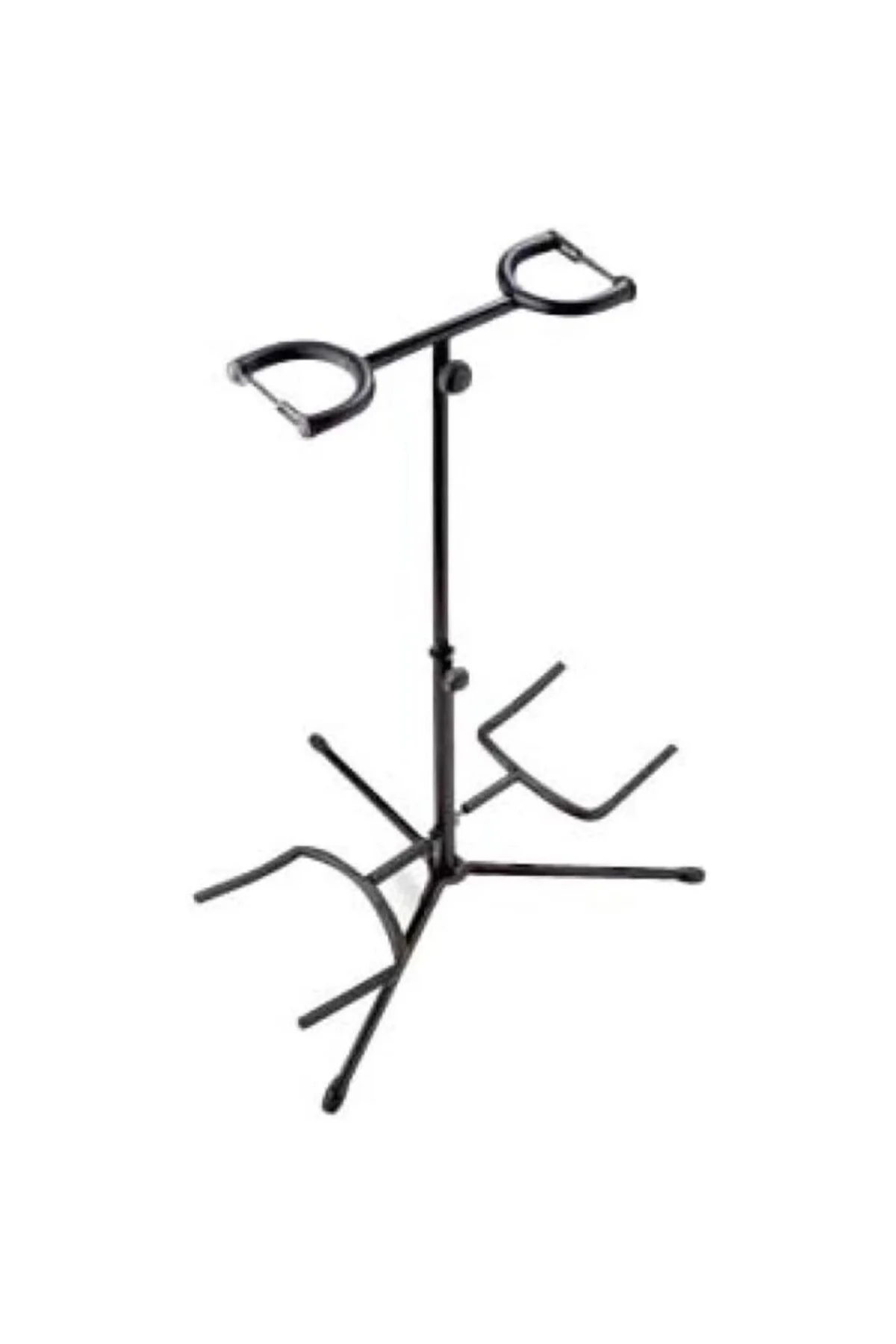 Rocket Music GST02BK çift gitar standı, siyah