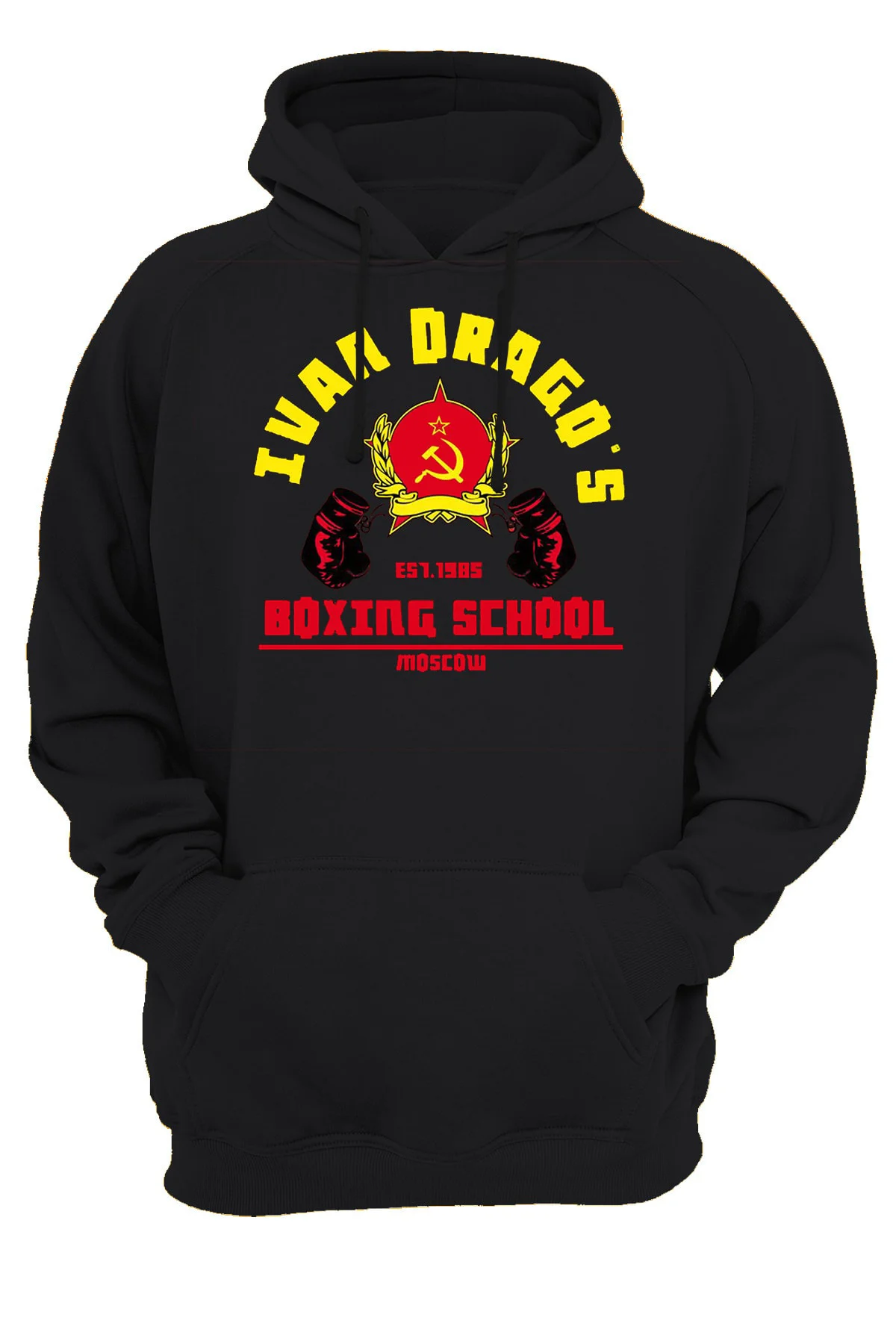 Rocky Ivan Drago Boxing School Baskılı Fermuarsız Kapüşonlu Sweatshirt Hoodie Rocky Ivan Drago Boxing School Baskılı Fermuarsız Kapüşonlu Sweatshirt Hoodie