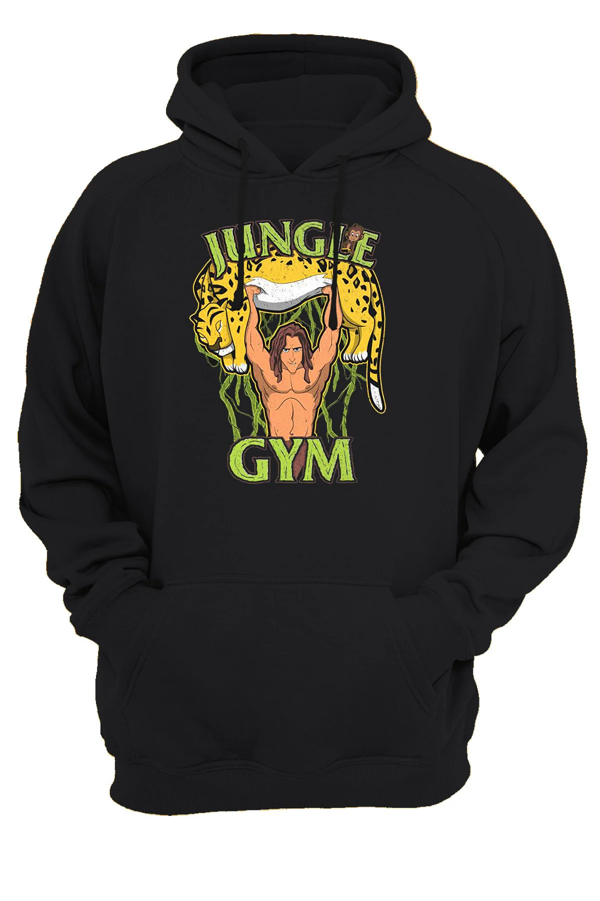 Rocky Ivan Drago Gym Baskılı Fermuarsız Kapüşonlu Sweatshirt Hood