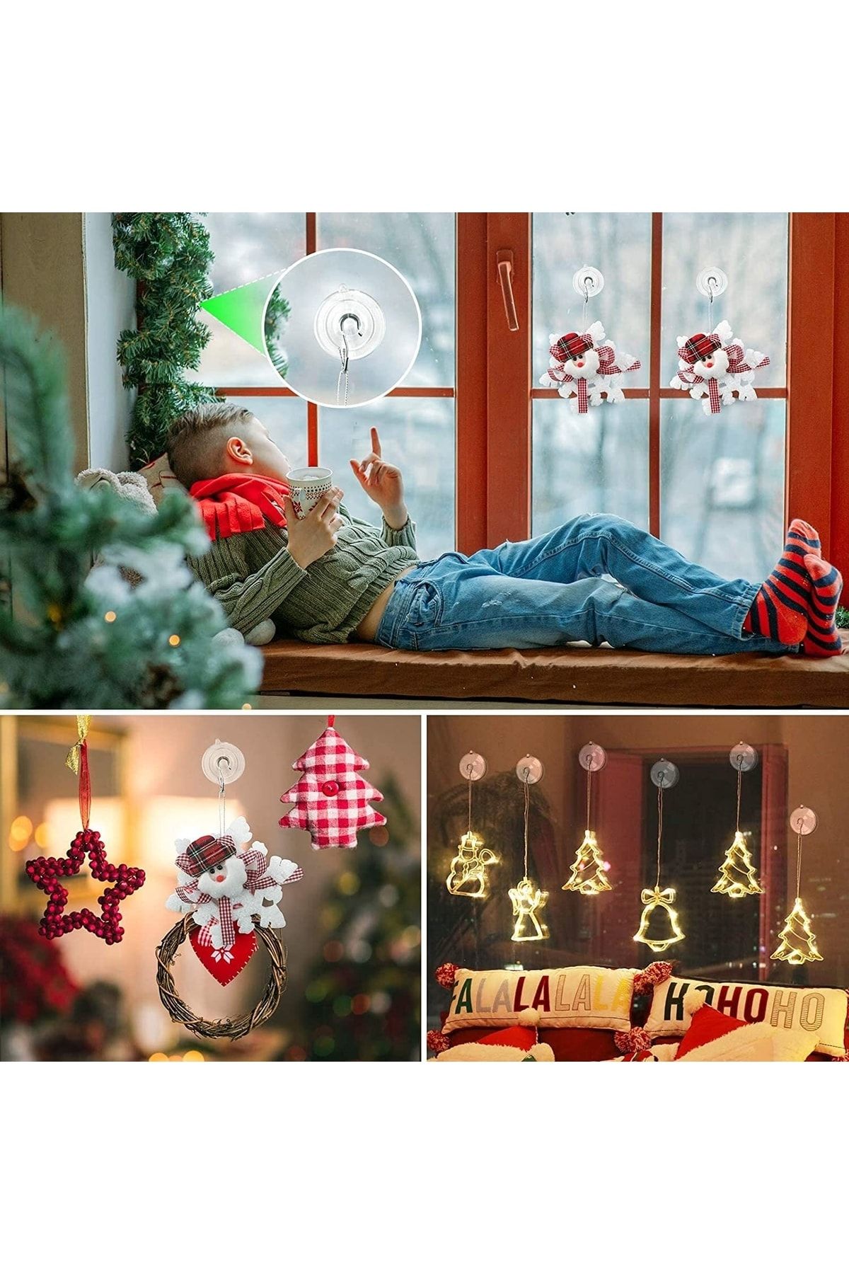 Homecare Rocky Metal Kancalı 4 Adet Askılı Vantuz 716117