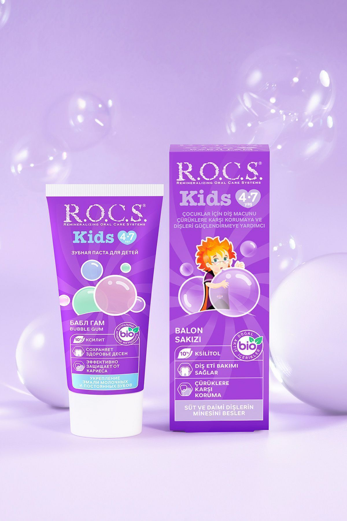 Rocs  Kids 4-7 Yaş Sakizli Diş Macunu 35 Ml