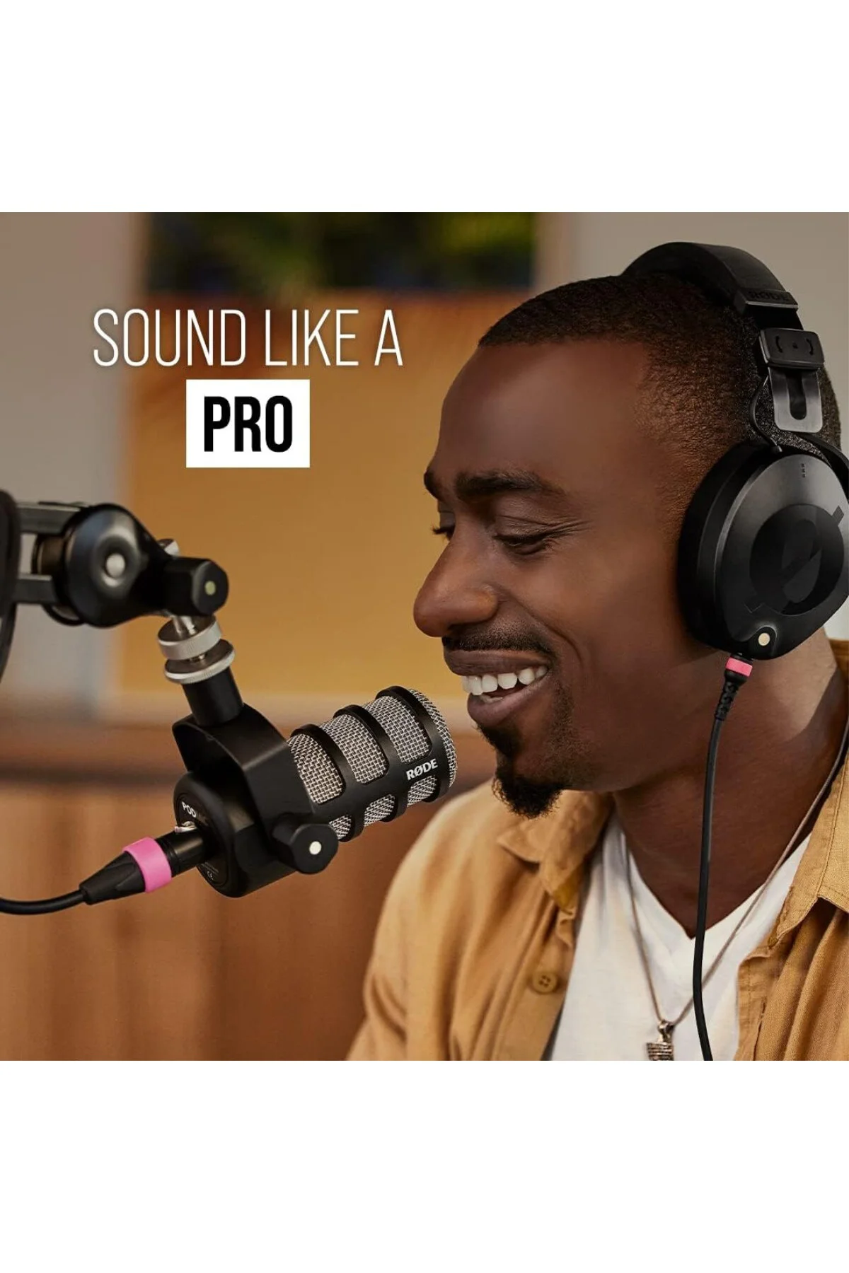 RODE Podmic, Profesyonel Dinamik Podcast Mikrofon