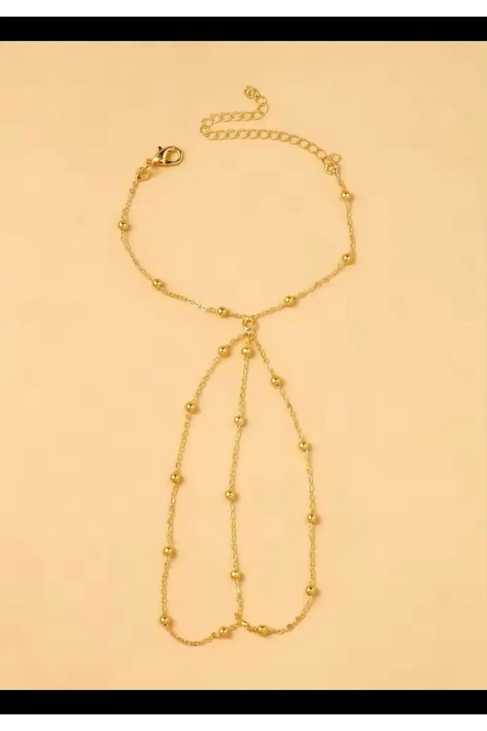 rodyum kaplama gold renk topçuklu zarif şık şahmeran