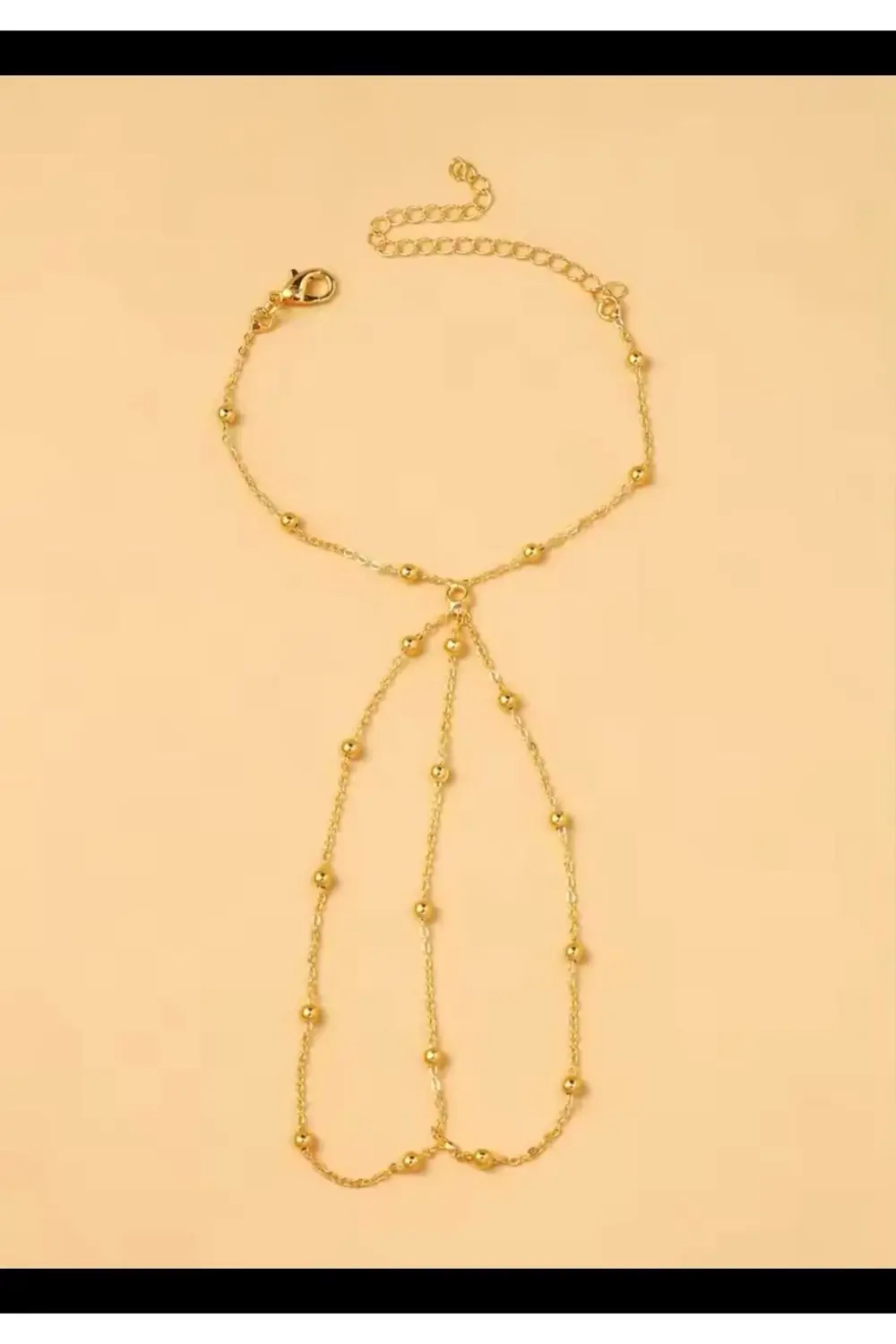 rodyum kaplama gold renk topçuklu zarif şık şahmeran